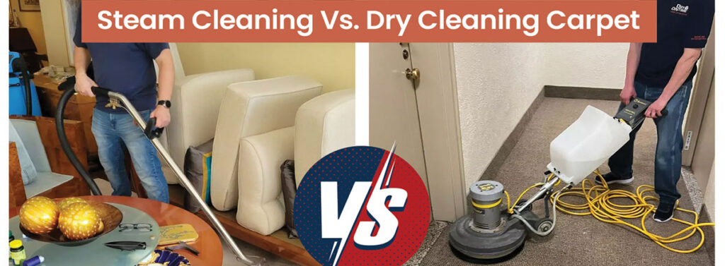 Steam Cleaning Vs. Dry Cleaning Carpet Know The Difference